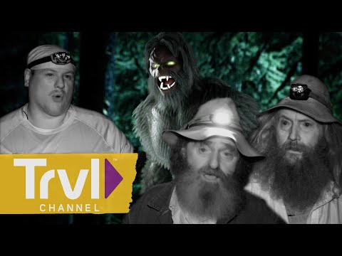 Discovering A Bigfoot Burial Ground | Mountain Monsters | Travel Channel