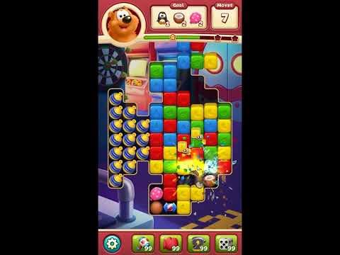 Toon Blast Level 6419 - NO BOOSTERS 🐻🐺🐱 | SKILLGAMING ✔️