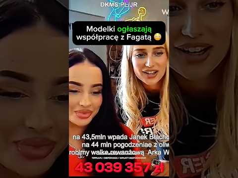 Modelki ogłaszają współpracę z Fagatą 😳 #modelki #fagata