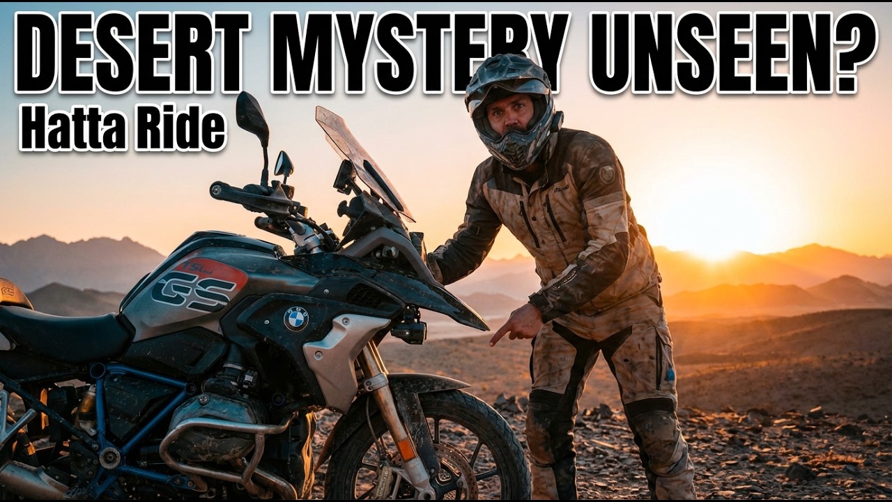 Hatta Dam Ride — Jammed Brakes, Goat Feet and Suspiciously Naughty Foxes — watch the ride video