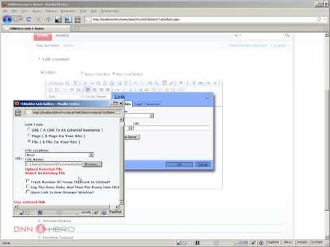 Dotnetnuke DNN Tutorial - How to increase the maximum file size in DotNetNuke - Video #13