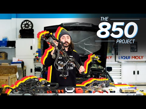 The Rats Nest - Wiring the 850 and First Start!? - The 850 Project - Episode 5