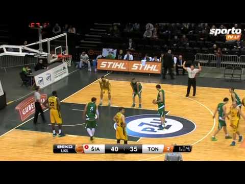 SportoTV.lt: LKL „Šiauliai" - „TonyBet" 2014-03-22