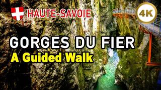Download lagu Gorges du Fier FRANCE 🇫🇷 A Guided Walk 🤩 Haute-Savoie [4k] mp3