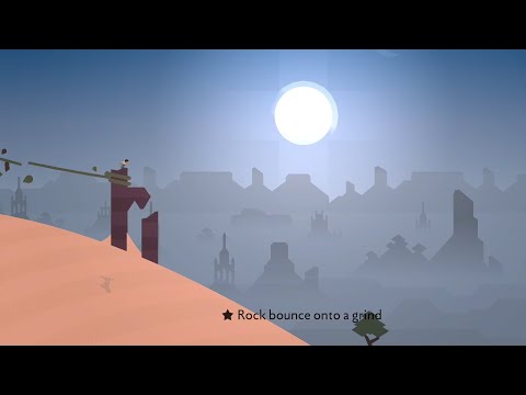 Alto's Odyssey: Level 29 (Rockbounce onto a grind)
