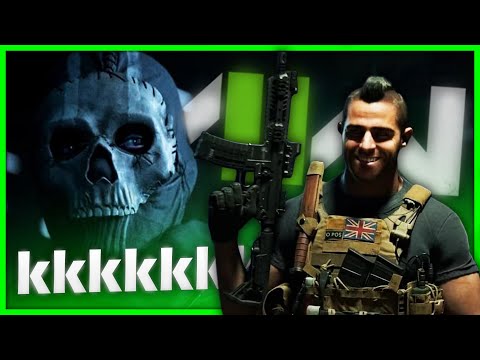 GHOST E SOAP CONTANDO PIADAS! - COD MW2 (2022) CAMPANHA