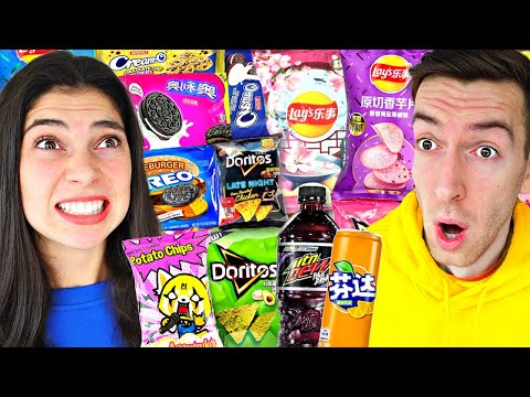 VREEMDE EXOTISCHE SNACKS UITPROBEREN! *VIES* #524