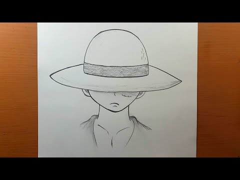 Comment dessiner Luffy | Une pièce | Luffy facile étape par étape | dessiner un anime facilement