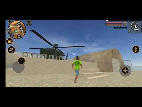 Vegas Crime Simulator (Vegas Hero With Monster Truck + JCB) Helicopter Destroy Car Robot - HD