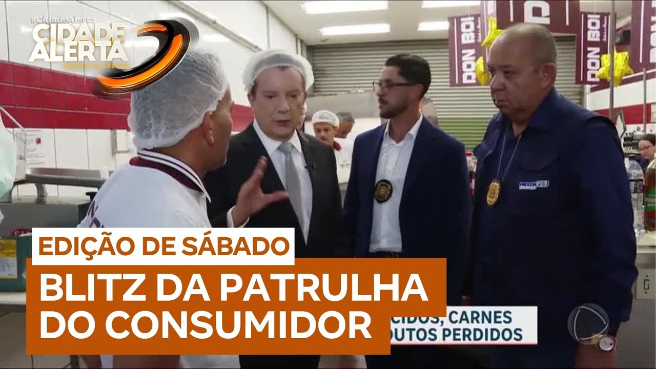 Celso Russomanno acompanha a maior blitz feita pela Patrulha do Consumidor em açougue de São Paulo