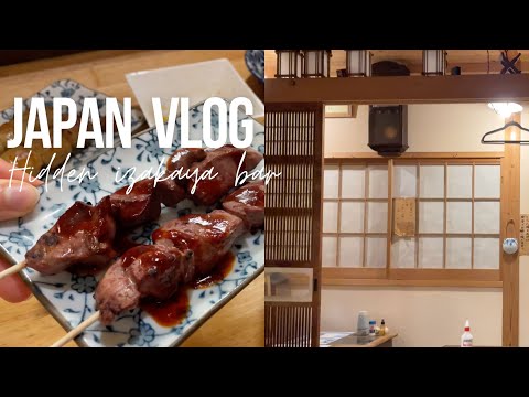 Tokyo Vlog: Hidden izakaya bar