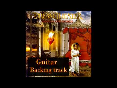Dream Theater Under a Glass Moon GUITAR Backing Track