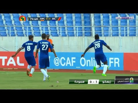 سموحة 1-1 زيسكو يونايتد  كاس الاتحاد الافريقي Smouha SC 1-1 Zesco Utd /CAF CONFEDERATION CUP 2017