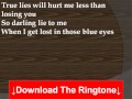 Sara Evans - True Lies Lyrics