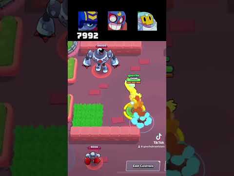 Max damage battle🔥 Stu vs El Primo vs Sprout #brawlstars