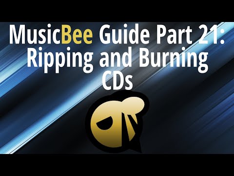 MusicBee Guide Part 21: Ripping and Burning CDs