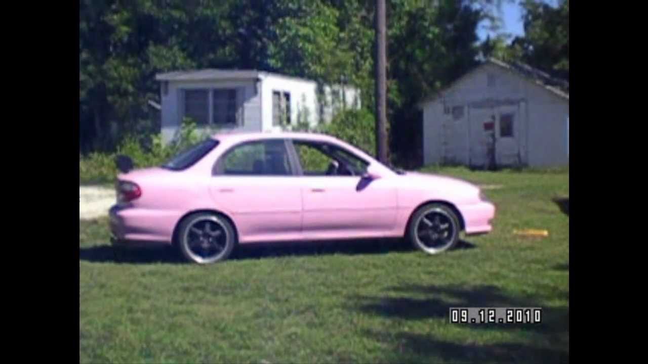 KIA Sephia exhaust test