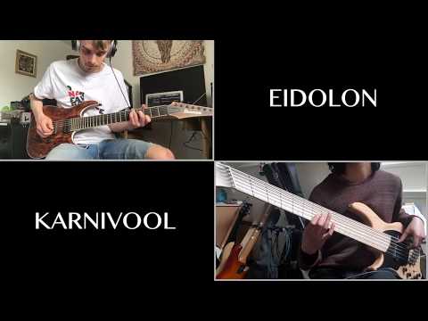Eidolon - Karnivool Bass and Guitar Full  Cover Play-through GuitarBassSandwich