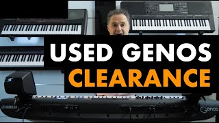 Clearance Sale on Pre-Owned Yamaha Genos: Includes Free Pro-Level Package Installa...