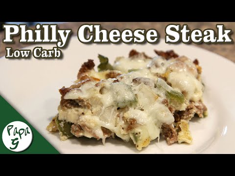 Philly Cheese Steak Casserole – Low Carb Keto Recipe
