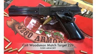 Colt Woodsman Match Target Pistol 1956 Sold At 5280 Armory