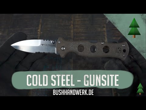 Cold Steel – Gunsite Taschenmesser | bushhandwerk.de | Messervorstellung