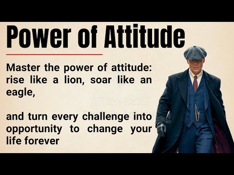 The Power of Attitude 🔥 || How to Rise Like a Lion & Soar Like an Eagle || learning English ✅