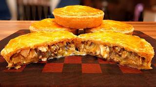 4 Chicken & Leek Pies: A Flaky Pastry Special
