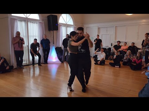 Argentine tango workshop circular moves: Clarisa Aragón & Jonathan Saavedra - Tú