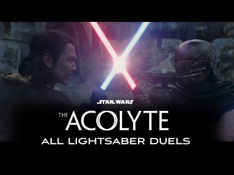 Star Wars: The Acolyte | All Lightsaber Duels (Episodes 1-8)