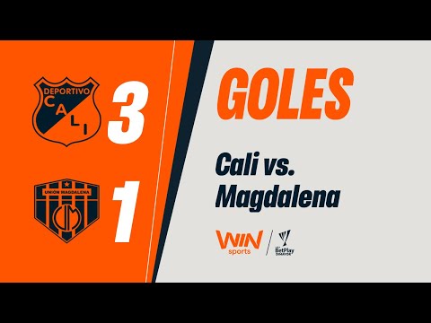 Cali vs. Unión Magdalena (goals) | Liga BetPlay Dimayor 2025-2 | Matchday 7