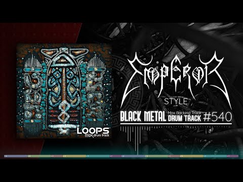 Black Metal Drum Track / Emperor Style / 180 bpm