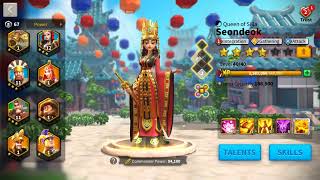 Rok277-VIP14 68M power - expertise : 06 legendary commanders - 13k Gems.