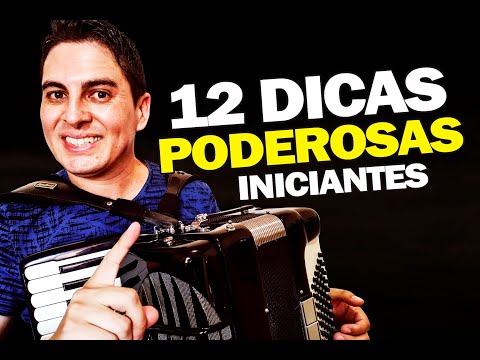 12 Dicas PODEROSAS de Acordeon Para INICIANTES