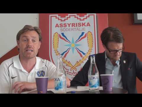 Presskonferens Assyriska - Falkenberg