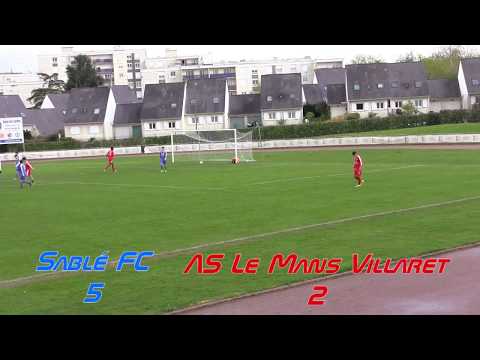 Résumé U16 Sablé FC - AS Le Mans Villaret 14 04 2018