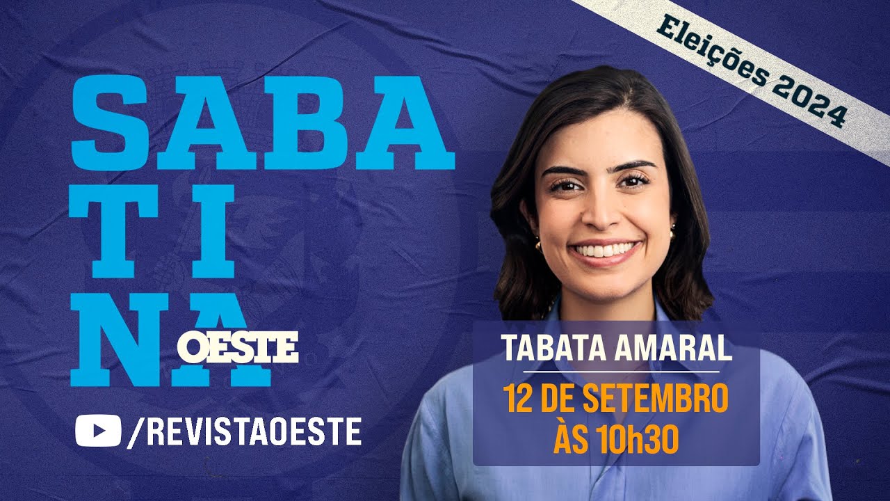 Sabatina Oeste, com Tabata Amaral