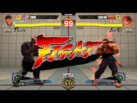 CEO2016 USF4  Losers Top 8 - SMUG vs XIAO HAI