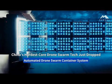 China just dropped a new level of drone swarm tech | One-click auto-deploy of thousands | by DAMODA