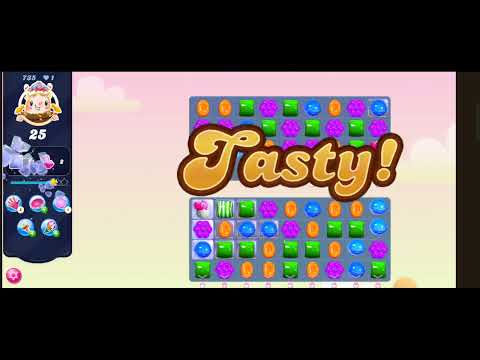 Candy Crush Saga Level-735 NO BOOSTERS