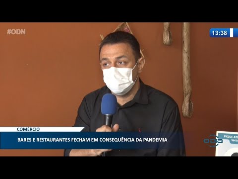 Bares e Restaurantes fecham em consequência da Pandemia em Teresina 09 03 2021