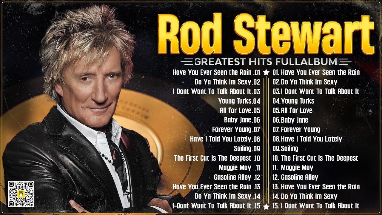 The Best of Rod Stewart ☕ Rod Stewart Greatest Hits Full Album Soft Rock #rockmusic #4