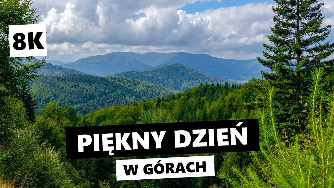 Piękny dzień w górach [8K] | Beskidy, Beskid Śląski, Beskid Żywiecki, Beskid Mały, Szyndzielnia