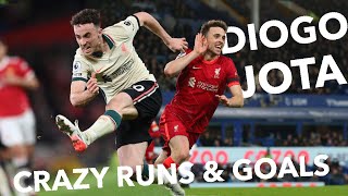 Diogo Jota has become WORLD CLASS in 2021/22! - CRAZY Runs & GOALS ● Liverpool