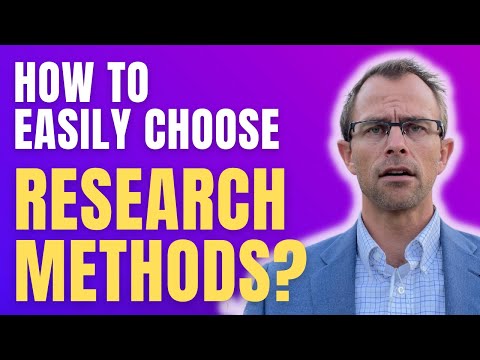 Advantages/Disadvantages Of Different Research Methods: Surveys To Field Research?-Selecting Methods Video