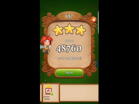 Blossom Blast Saga Level 682