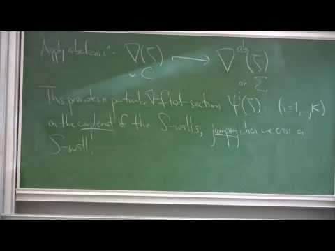 Wall Crossing, I.H.É.S. lecture5 2