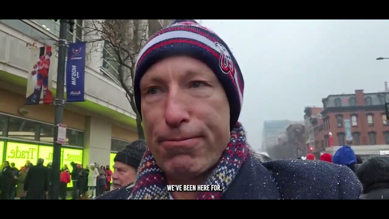 Hail, Sleet, and Dedication: Unbelievable Scenes Outside the DC Rally!
