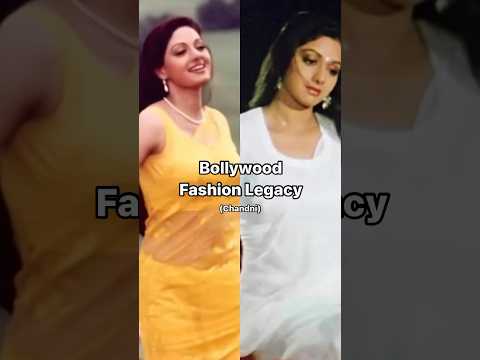 How Sridevi created Fashion Legacy in Chiffon sarees!