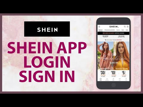 Part of a video titled How to Login to Shein Account? Sign In to Shein App 2021 - YouTube